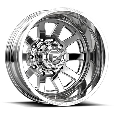 FUEL Off-Road FF09D DE09 Wheel, 22x8.5 with 10 on 225 Bolt Pattern - Polished - DF092282A935